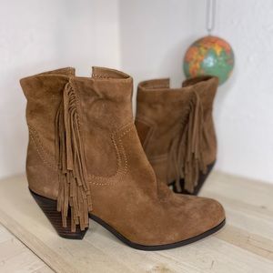 Sam Edelman-Louie fringe booties